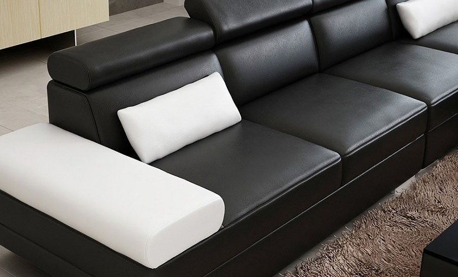 Gwen - 3SC - Leather Sofa Lounge Set